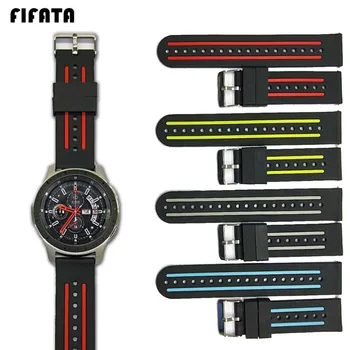 

FIFATA 20MM 22MM Replacement Soft Silicone Strap For Amazfit Bip/Pace Smart Watch Band Accessories For Galaxy Watch 42MM 46MM