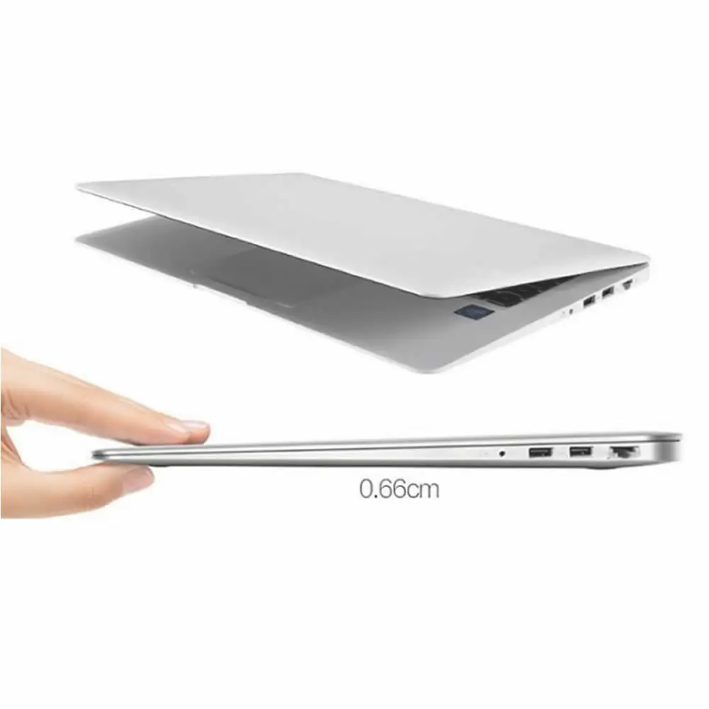 15.6 inch ultra-slim sliver laptop 2GB 32GB SSD large battery Windows 10 WIFI bluetooth notebook computer PC free shipping
