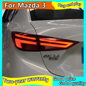

Car Styling Taillights case For Mazda 3 Mazda3 Axela M3 2014-2019 Taillights Mazda3 Axela M3 LED DRL Running lights Fog lights