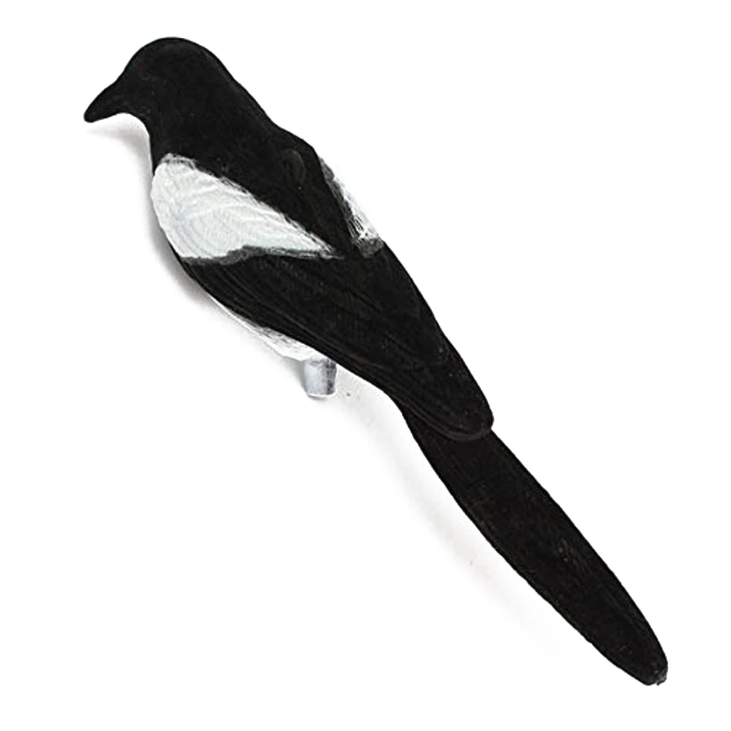 

HOT Magpie Decoy Hunting Bait Shooting Trap Pest Control Garden Scarer Scarecrow