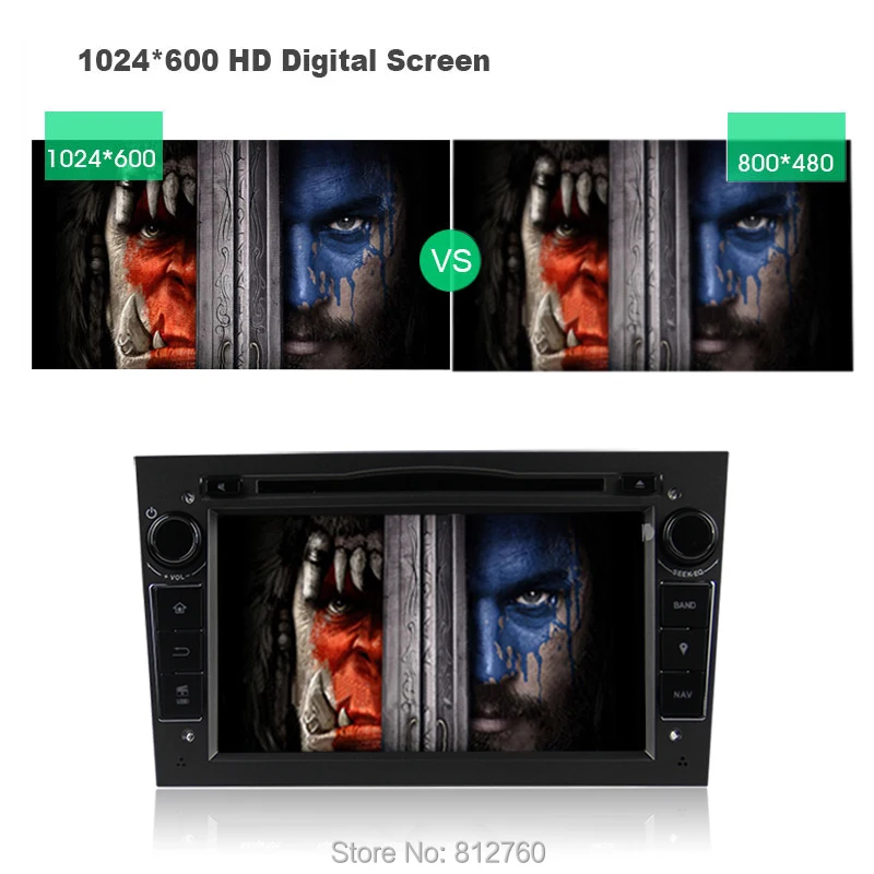 Top Octa core 1024*600 Android 6.0 Car DVD GPS For OPEL ASTRA VECTRA ANTARA ZAFIRA CORSA With Radio Stereo Head unit WiFi 3G DVR OBD 6