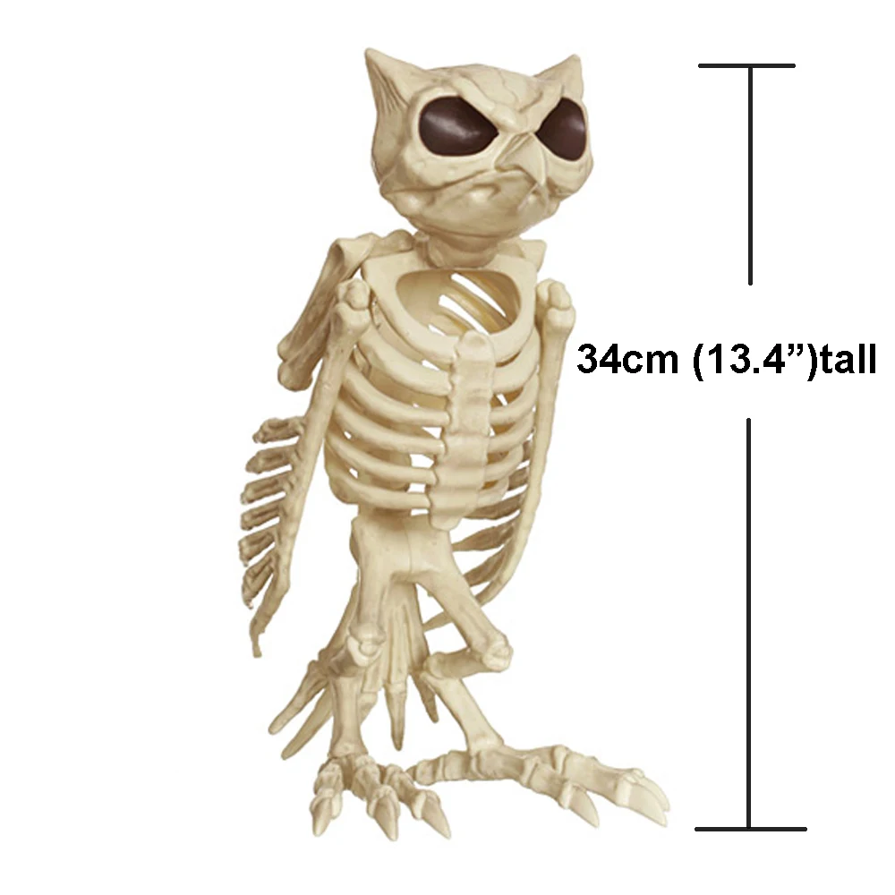 Halloween props Skeleton Owl size