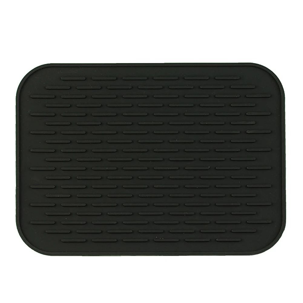 

Kitchen Cushion Anti Bacterial Anti-scald Silicone Protector Dish Drying Mat Large Washer Cup Drainer Tableware Heat Resistant