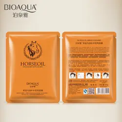 Bioaqua Новое поступление женские лошадь масло отбеливания Маски для век лица Уход за лицом Уход за кожей продукты