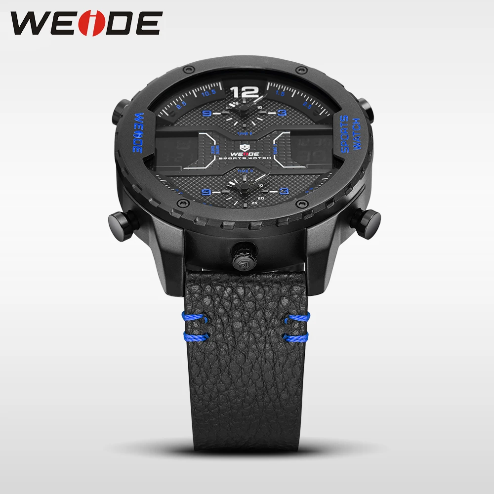 WEIDE оригинальные Роскошные брендовые большие кварцевые часы с циферблатом