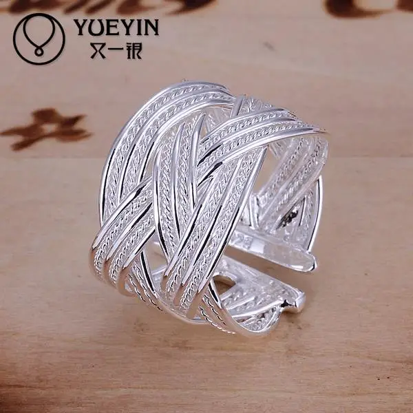 

Silver Plated RingsTrend Women Wedding Bands for Women Hot Sale