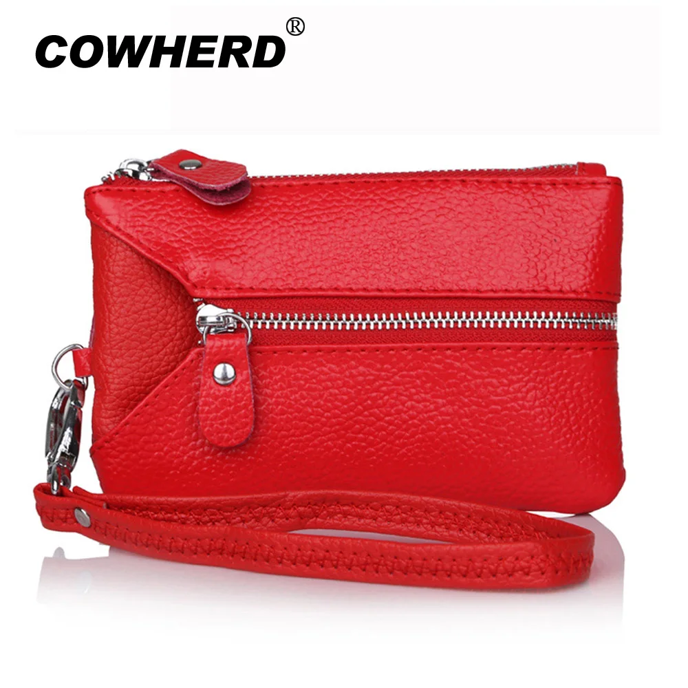 Buy Women Genuine Leather key bag keys holder 2017