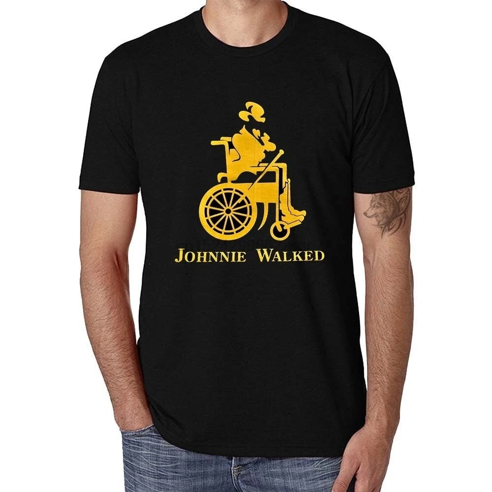 Мужская футболка с голубым лейблом Johnie Walker|Футболки| |