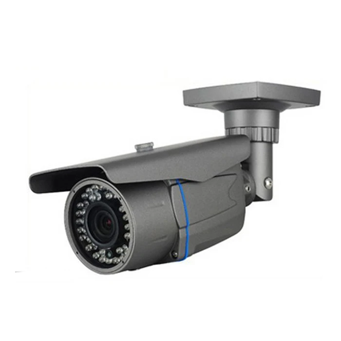

HD 720P IP Camera Metal Gray Weatherproof Bullet Network P2P CCTV Security Outdoor Camera Varifocal 2.8-12mm IR Night Vision