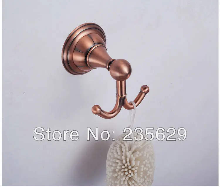 Бесплатная доставка крючок для одежды из цинкового сплава двойные крючки ванной