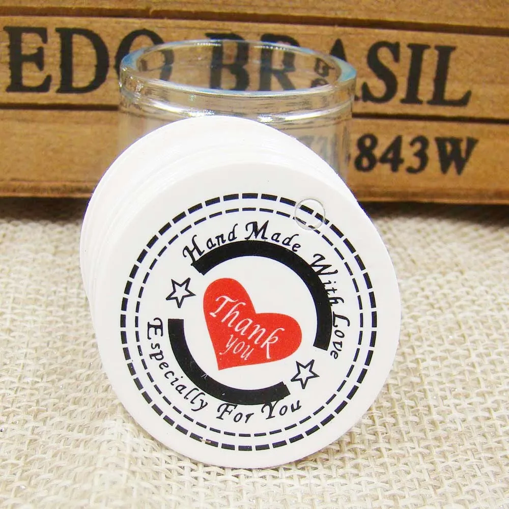 wholesale-3x3cm-white-kraft-PriceTags-Hand-made-Gift-tags-with-love-Thank-you-DIY-round-Paper