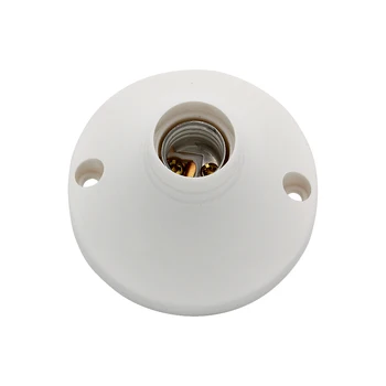 

5pcs White Plastic E14 Lamp Holder High Quality Test Holder E14 Base Socket Accessories for Halogen CFL LED Home Lighting