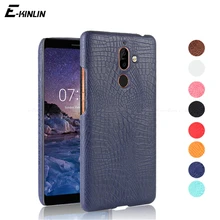 С узором «крокодиловая кожа» змеиная печатанная кожа чехол для задней крышки для Nokia 8,1 7,1 6,1 5,1 3,1 2,1X7X6 X для девочек от 5 до 8 лет Sirocco 6 7 Plus 5 3 2 1