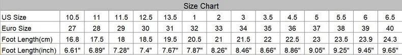 Size chart2