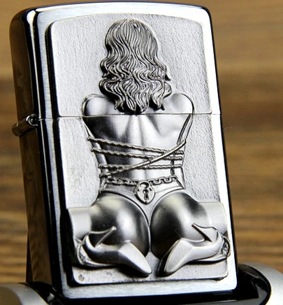 

Wholesale men brang lighter Chapter tattoos sexy Bottom girl with box