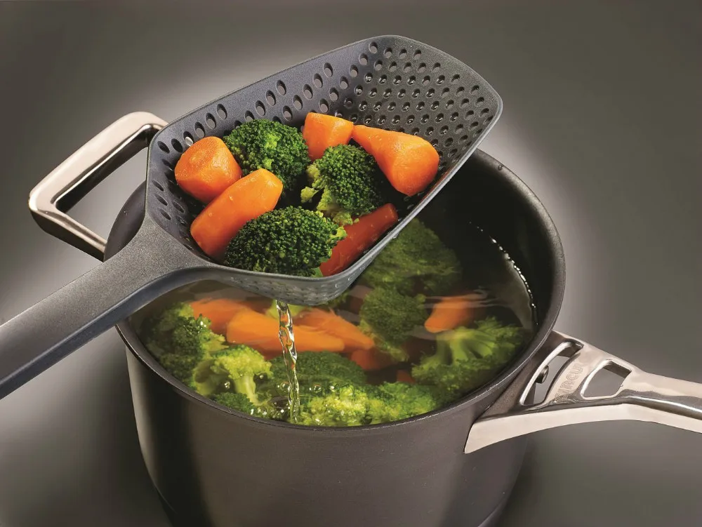 New-Arrival-Black-Nylon-Pasta-Scoop-Strainer-Colander-Kitchen-Appliances-Cooking-Tools (1)