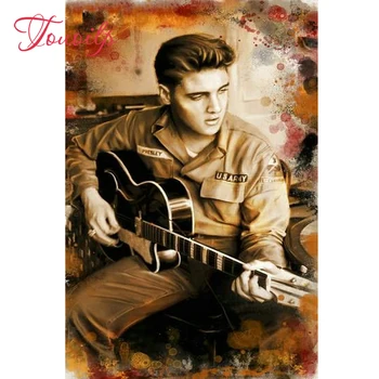 

Touoilp Diamond mosaic full gear 5D Diy Diamond Embroidery Cross Stitch Kits square&round Diamond Painting Elvis Presley