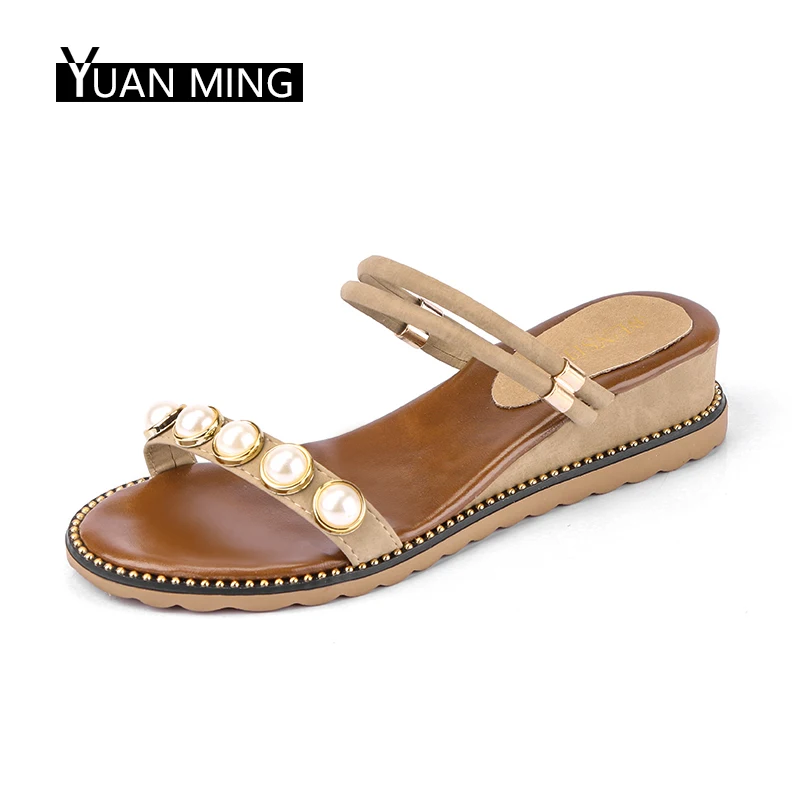 

YUANMING Women Sandals Summer Women Shoes Women Flats Spring Autumn Female Shoes Fashion Comfortable for Women Shoe Dropshipping