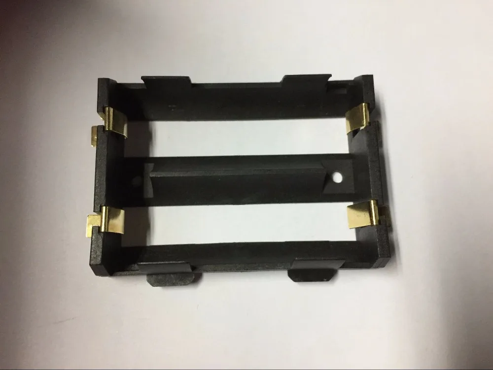 1 шт./лот высокое качество 2X26650 батарея держатель SMD с бронзовые значки 26650 коробка