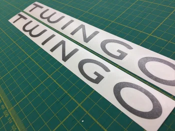 

For 2Pcs/Set Renault Twingo side tailgate restoration replacement decal sticker graphic sport