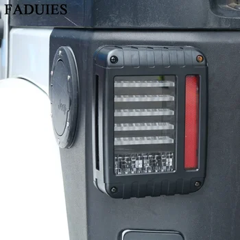 

FADUIES 2psc LED Tail Lights with Turn Signal Tail light Assembly Daytime Running Lights For Jeep Wrangler JK 05-16