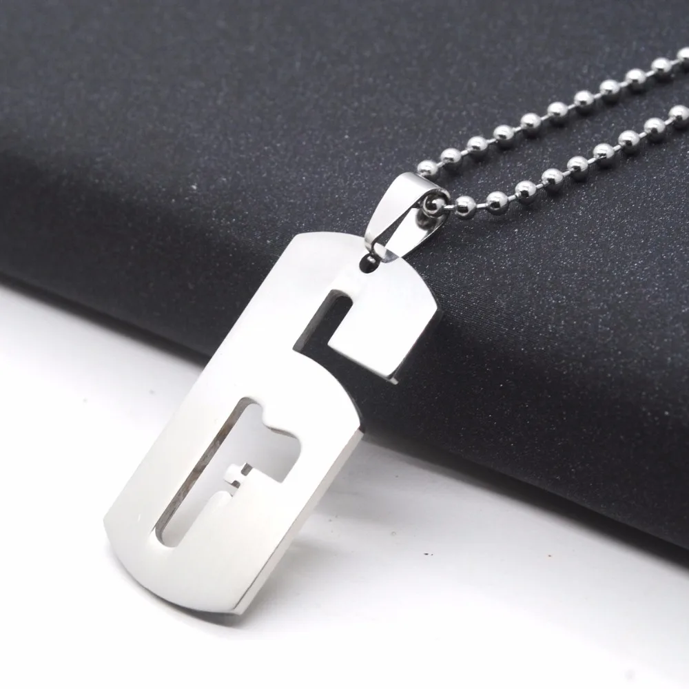 

Samyeung Game Rainbow Six Siege Necklaces for Male Tom Clancy's Silver Link Chain Necklace Collar Women Men Jewelry