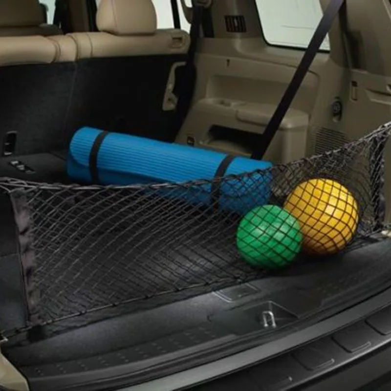 Buy 100x40cm Black Car Rear Trunk Cargo Net Nylon Mesh