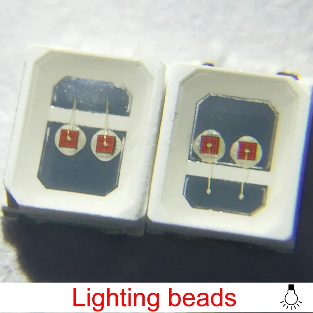 

125PCS 2835 1210 3528 0.2W 0.5W 0.8W RED BLUE GREEN YELLOW 2V 3V Plant growth lamp 620 460 525 588 660 640 470 NM