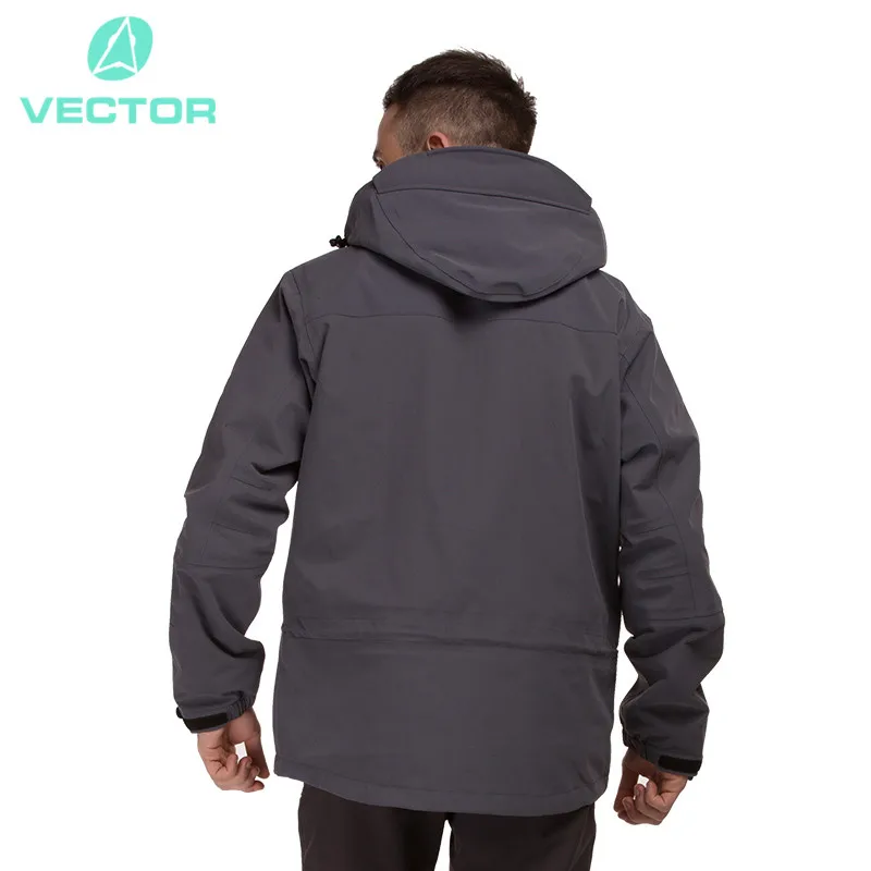 Vector зимой на открытом воздухе куртка мужчины теплый водонепроницаемый куртка 3 в 1 отдых туризм куртки лыжи сноуборд ветровка 60018