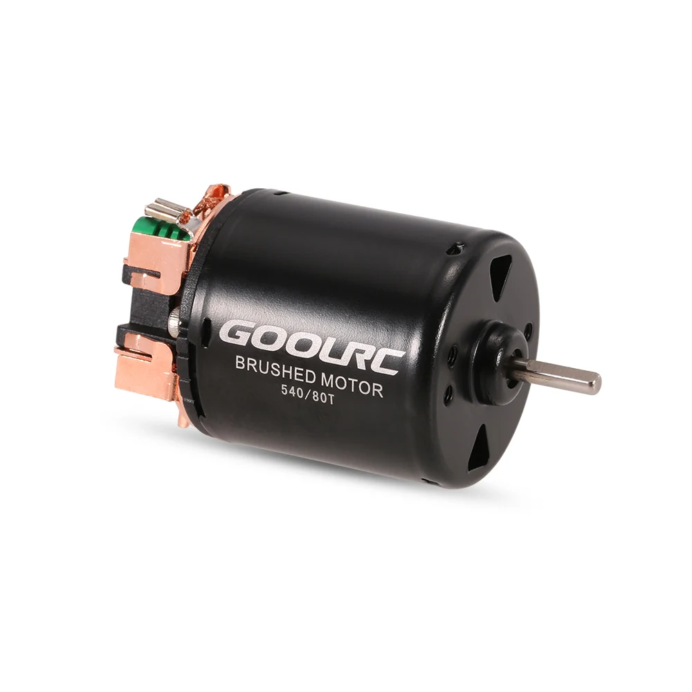 GoolRC 540 80T Brushed Motor for 110 Off-Road Rock Crawler Climbing RC Car 13T 17T 21T 23T 27T 35T (3)