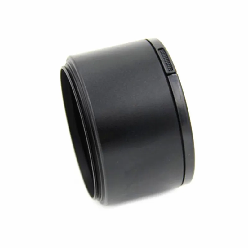 Camera Lens Hood 46mm 49mm 52mm 58mm 62mm 67mm 72mm 77mm 37 to 82mm Metal + Lens cap For Canon Nikon Sony Tamron Sigma