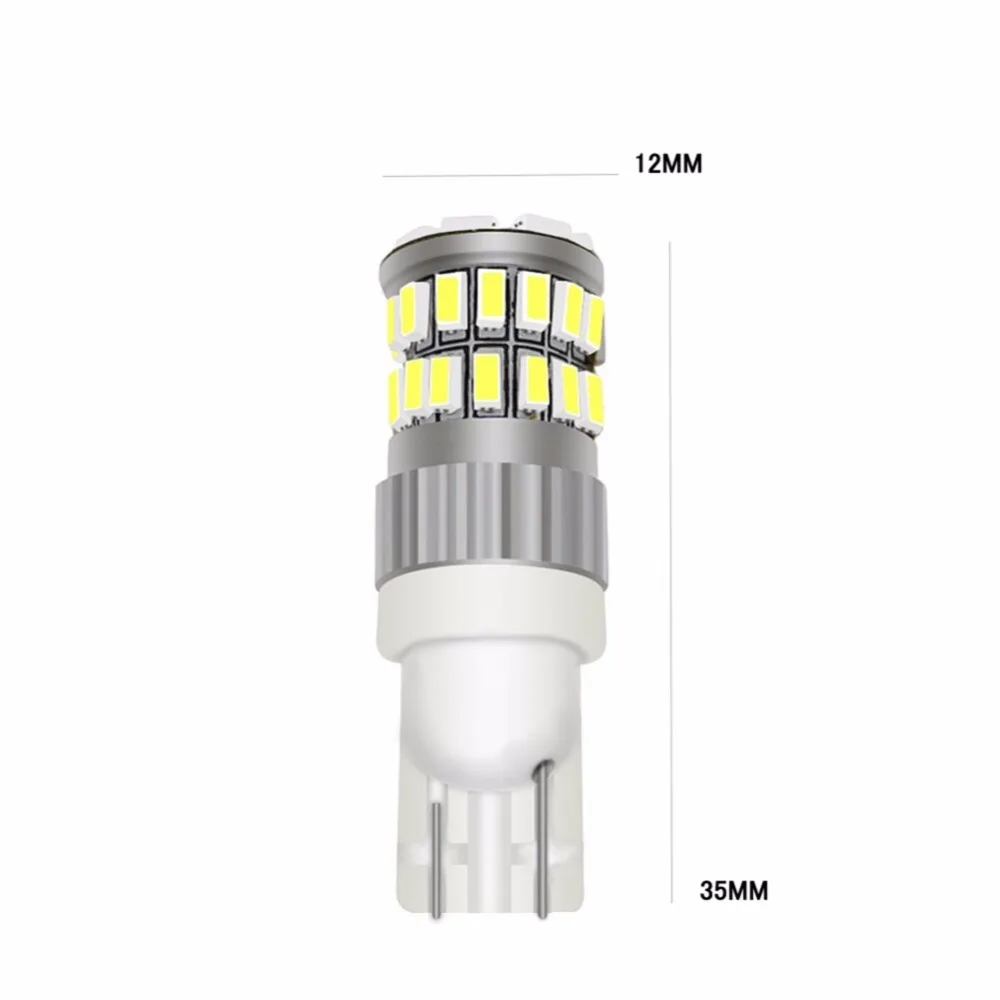 T10 W5W Led 194 36SMD 3014 Wedge Light White Car Side Bulb No Error Free 12V-30V (4)