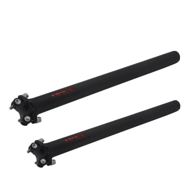 

New carbon fiber RACEFACE bicycle tube saddle saddle MTB road mountain bike spike 27.2 / 30.8 / 31.6 * 350/400mm bicycle parts