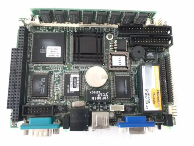 

PCM-4823 100% OK Original Rev.B1 3.5" Motherboard Embedded Industrial Mainboard PC/104 ISA with CPU RAM