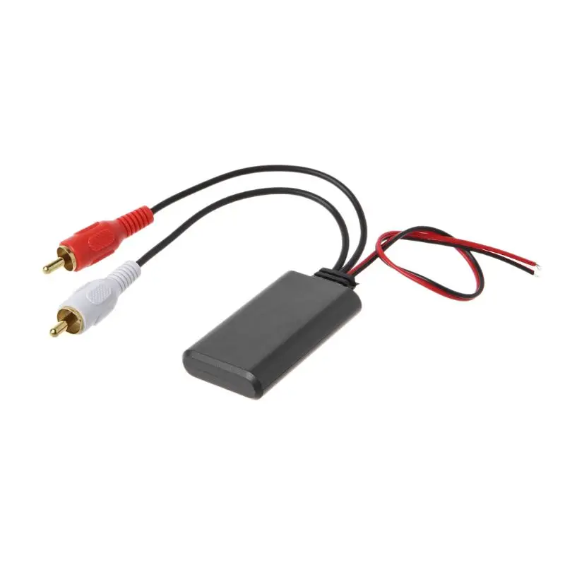 Автомобильный bluetooth беспроводной адаптер подключения для стерео с 2 RCA AUX в