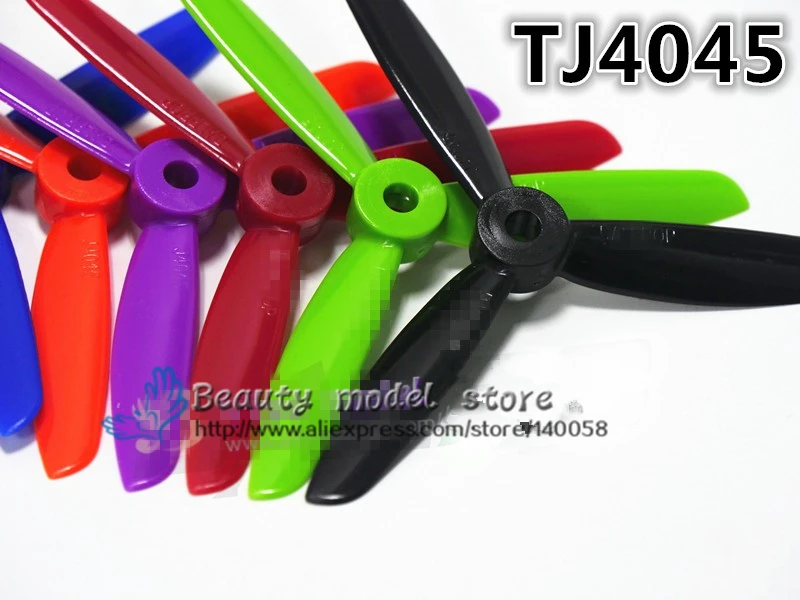 

DALPROP 100 pairs TJ4045 3 blades Propeller CW /CCW for DIY mini QAV150 160 180 210 Racing Quadcopter 4 inch propeller