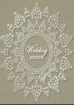 

Elegant Lace Wedding backdrop Vinyl cloth High quality Computer printed party Backgrounds