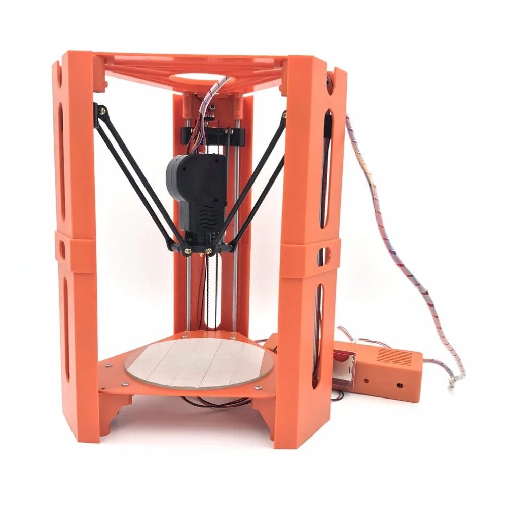 

3D Printer Mini Home Printer impresora 3D Pulley Version Linear Guide imprimante 3d printer diy Large Printing Size