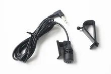 3.5mm laptop microphone motorcycle cars audio microphone with 1.2m cord length 200pcs/lot