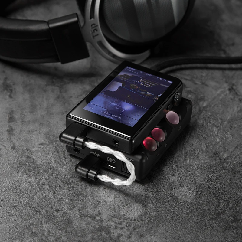 Shanling L2 TYPE C микро USB одиночный Кристальный медный посеребренный OTG Аудио кабель