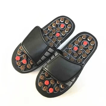 

Foot massage slippers acupuncture therapy massage acupoints activate reflexology massage sandals