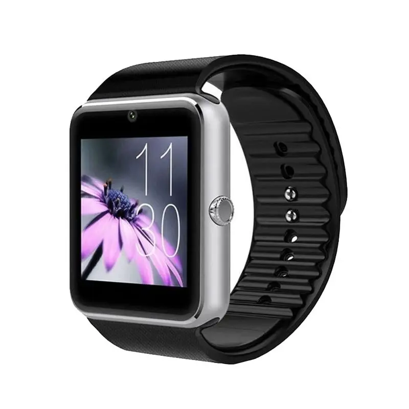 

Bluetooth Smart Watch GT08 Clock Sync Notifier Supports SIM Card for Android