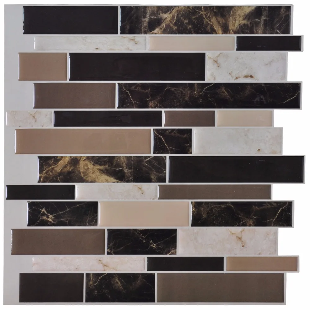 Online kopen wholesale vinyl wall tiles backsplash uit china vinyl ...