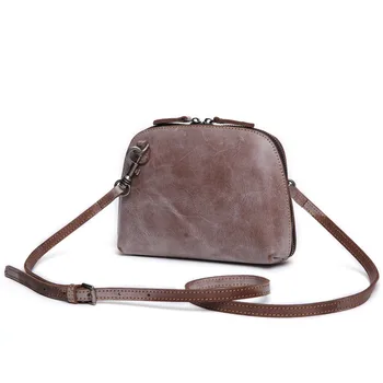 

lady Cow Leather Crossbody Bags for Women Messenger Bags High Quality Ladies Bag Made of Genuine Leather shoulder Bag khaki/blue