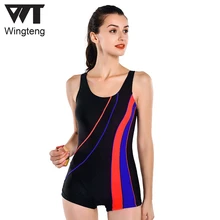 Профессиональный Цельный купальник женский комбинезон большого размера купальник женский тренировочный спортивный костюм багажник 3XL купальные костюмы