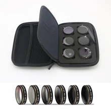 6pcs/set Phantom 4 PRO Accessories YC UV/CPL/ND4/8/16/32 Graduated HD Lens Filters for Phantom 4 PRO Drone Quadcopter