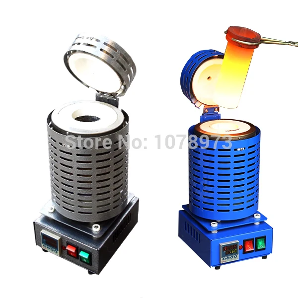 2kg Gold Melting Machine Silver Copper Melting Furnacein Jewelry Tools