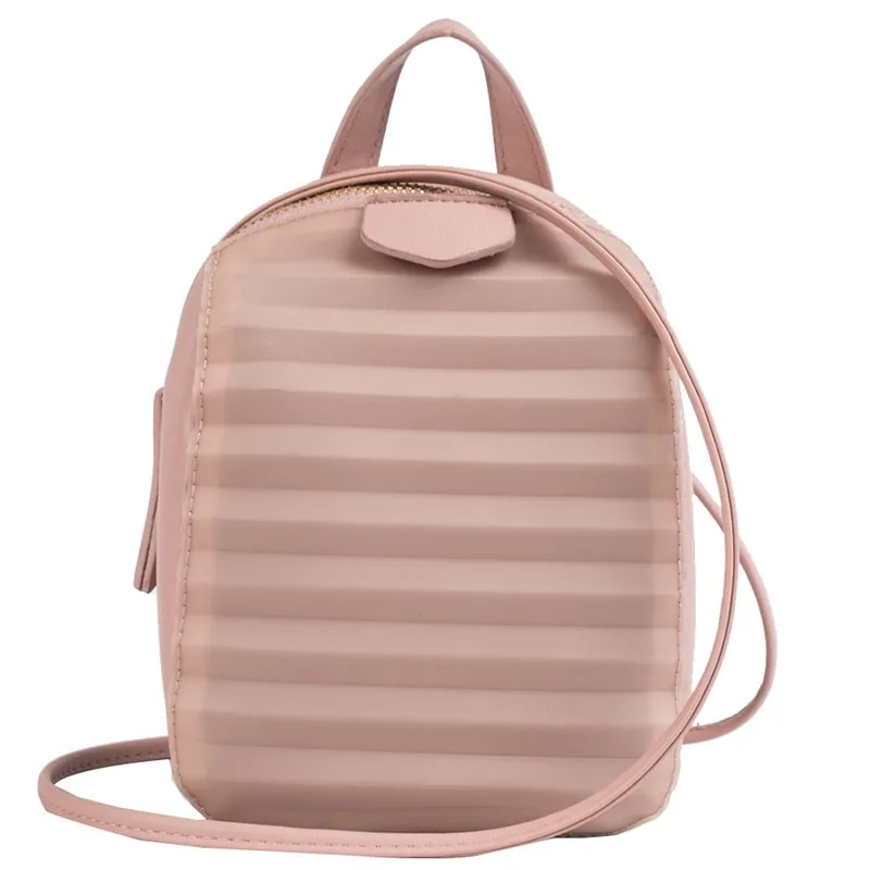 

Women Backpack 2018 New PU leather Women's bag Teen Girls Backpacks Cute Animals ears Sweet Bow Wild School Female Small Bag