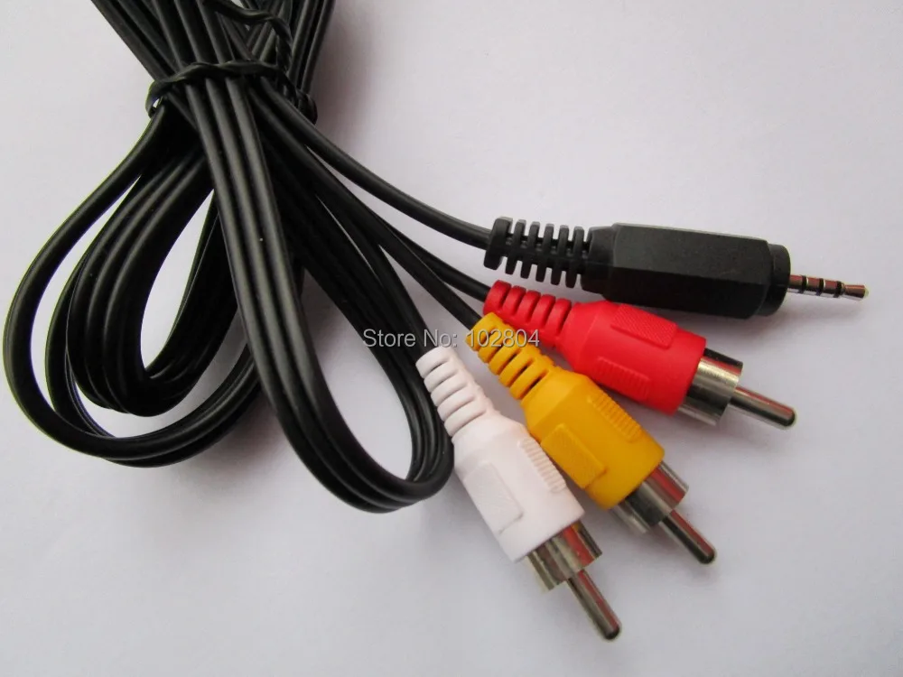видео кабель 2. Av 2,5 rca переходник. 0m. 5 5pin на rca. видео кабель 2.