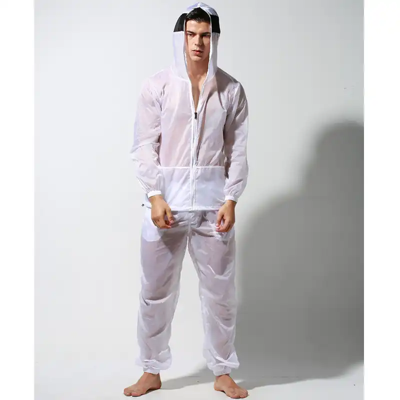 uv transparent swimwear